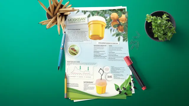 Moskisan — Broşür Tasarımı