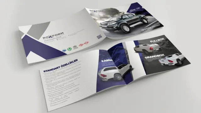 Roxform — Broşür Tasarımı