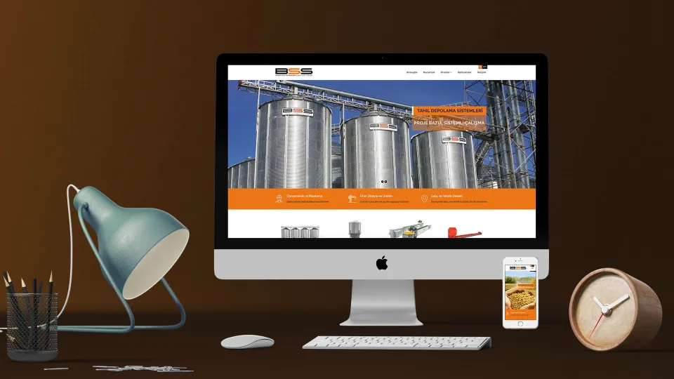 Başak Silo Sistemleri — İnternet Sitesi Tasarımı