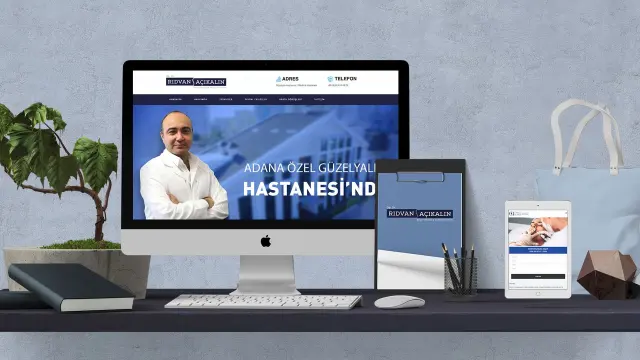 Op. Dr. Rıdvan Açıkalın — İnternet Sitesi Tasarımı
