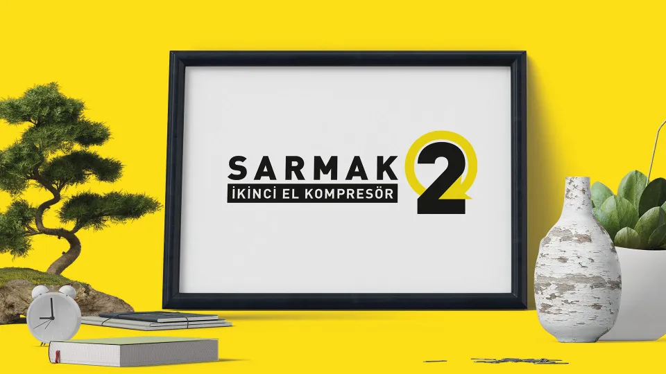 Sarmak Kompresör — Logo Çalışması
