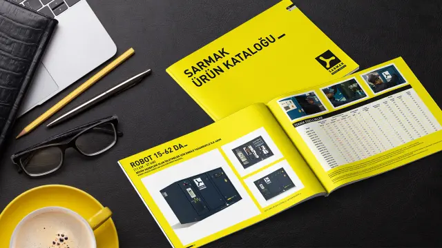 Sarmak Kompresör — Katalog Çalışması
