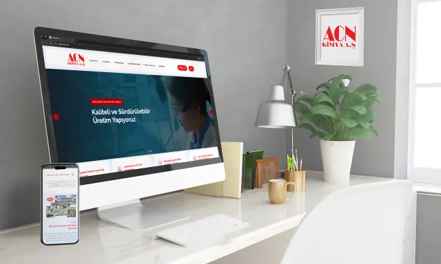 ACN Kimya — İnternet Sitesi Tasarımı