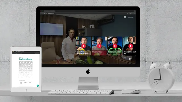 Gürkan Özkoç — İnternet Sitesi Tasarımı