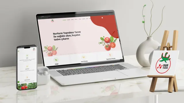NurFarm — İnternet Sitesi Tasarımı