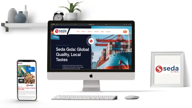Seda Gıda — İnternet Sitesi Tasarımı