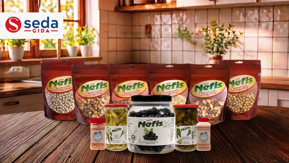Seda Gıda — Nefis Markası Ambalaj ve Etiket Tasarımları