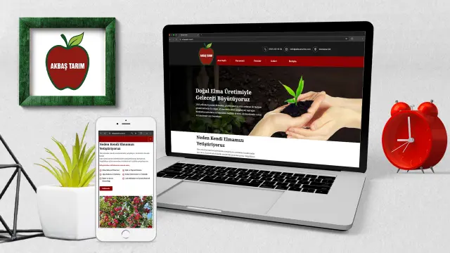 Akbaş Tarım — İnternet Sitesi Tasarımı