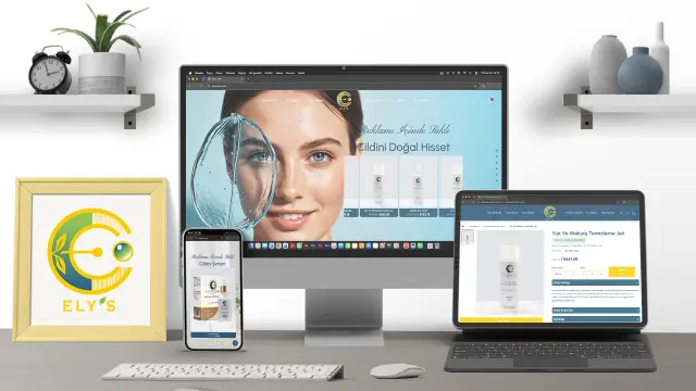 Ely's Cure — E-Ticaret Sitesi Tasarımı
