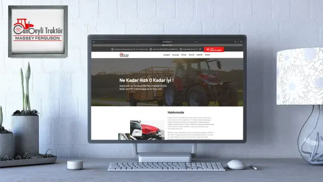 Canbeyli Traktör — İnternet Sitesi Tasarımı