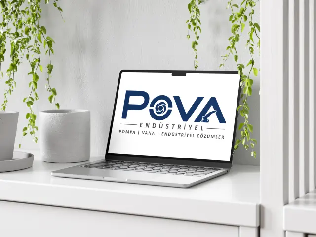 Pova Ensdüstriyel — Logo Tasarım